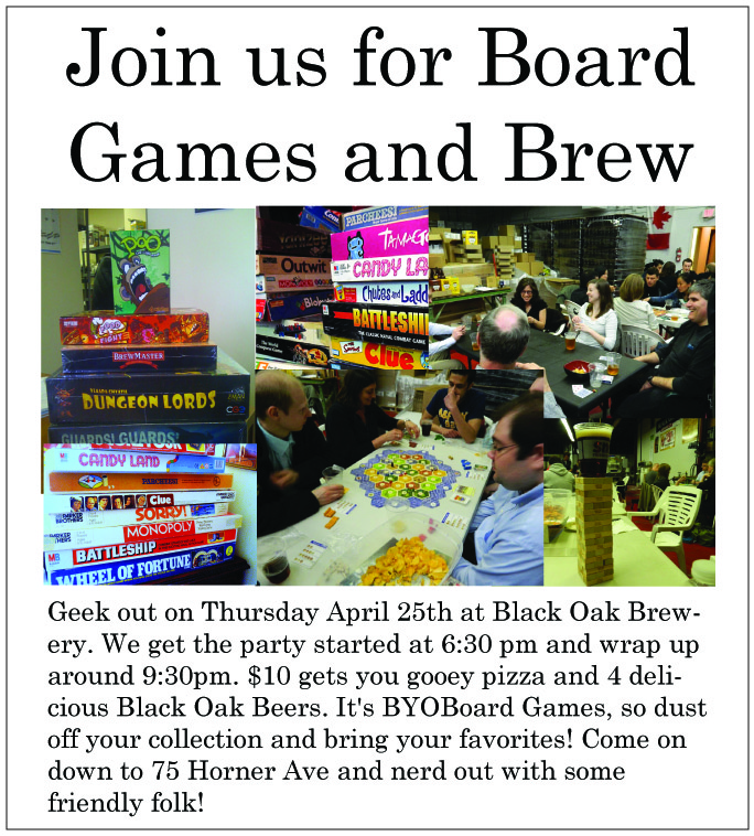 boardgames night promo